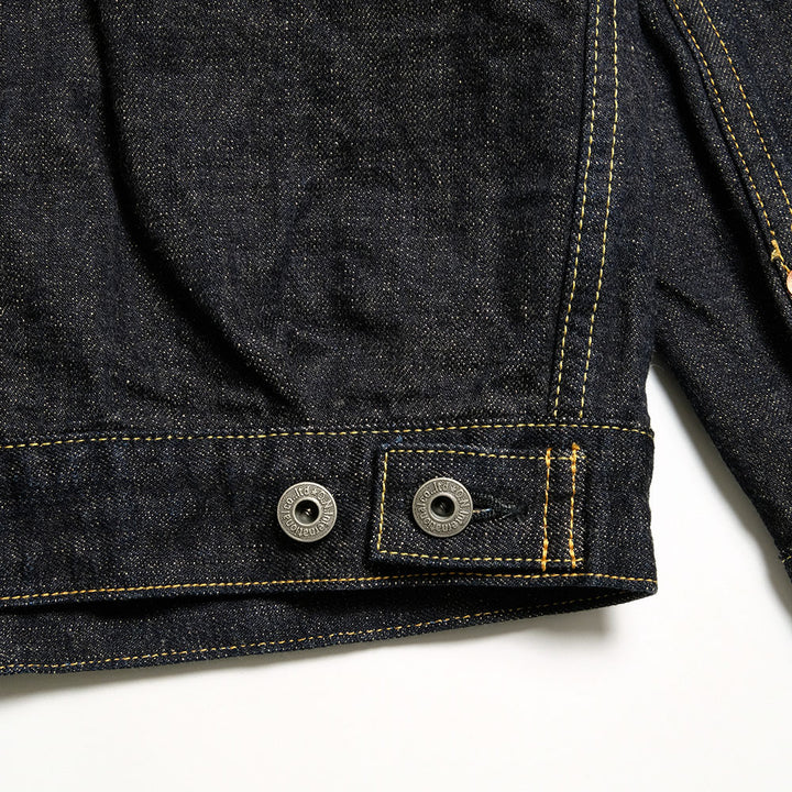 ONI DENIM - 14oz Indigo x Beige ONI Denim - BLUE ONI - 2nd Type Denim Jacket - ONI-02516P14