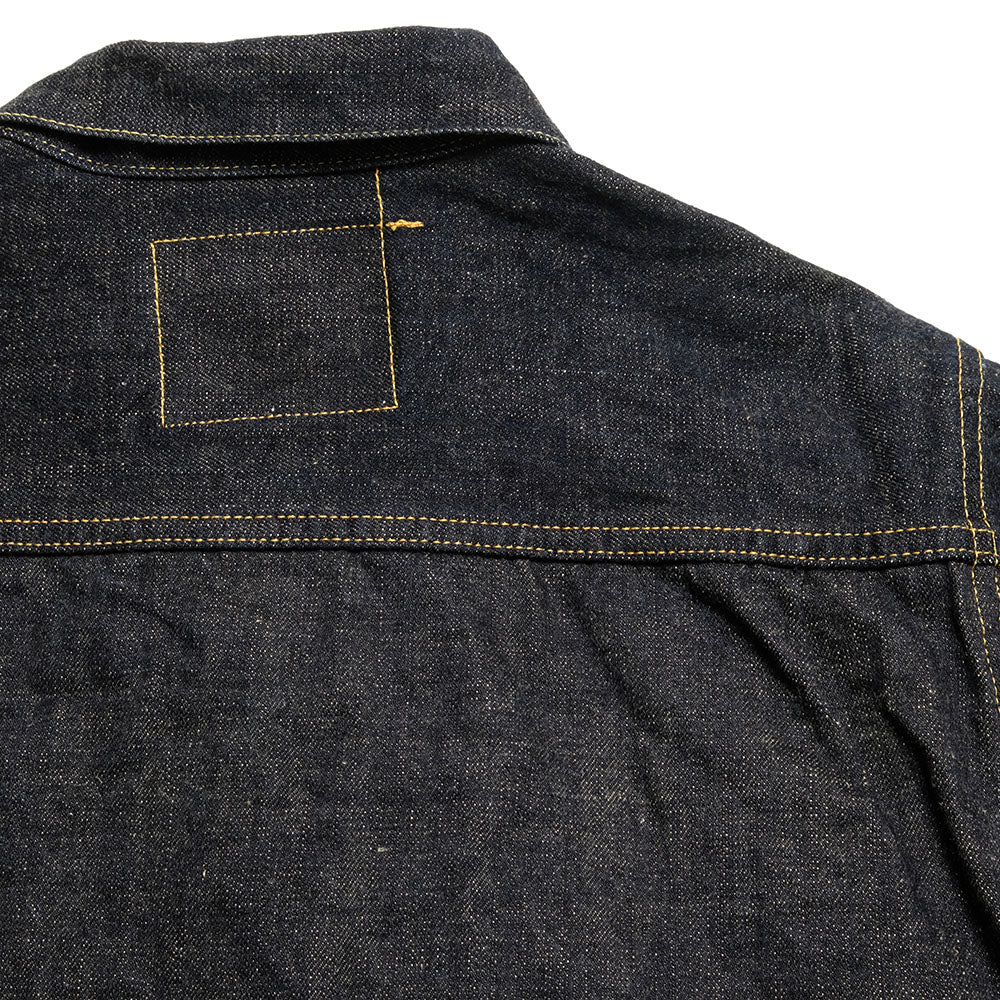 ONI DENIM - 14oz Indigo x Beige ONI Denim - BLUE ONI - 2nd Type Denim Jacket - ONI-02516P14