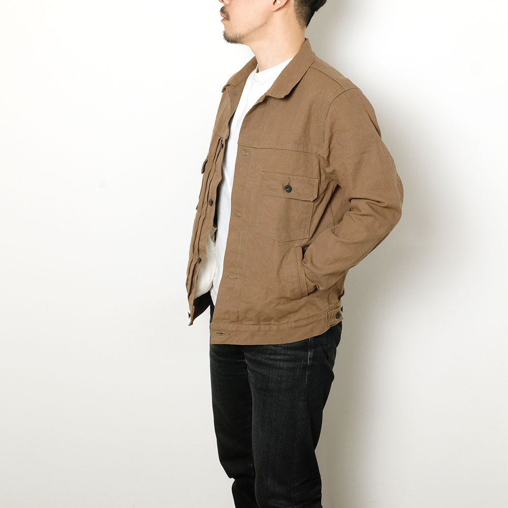 ONI DENIM - 2nd Type Jacket - sulfur Heavy Oxford - ONI-02516PHO