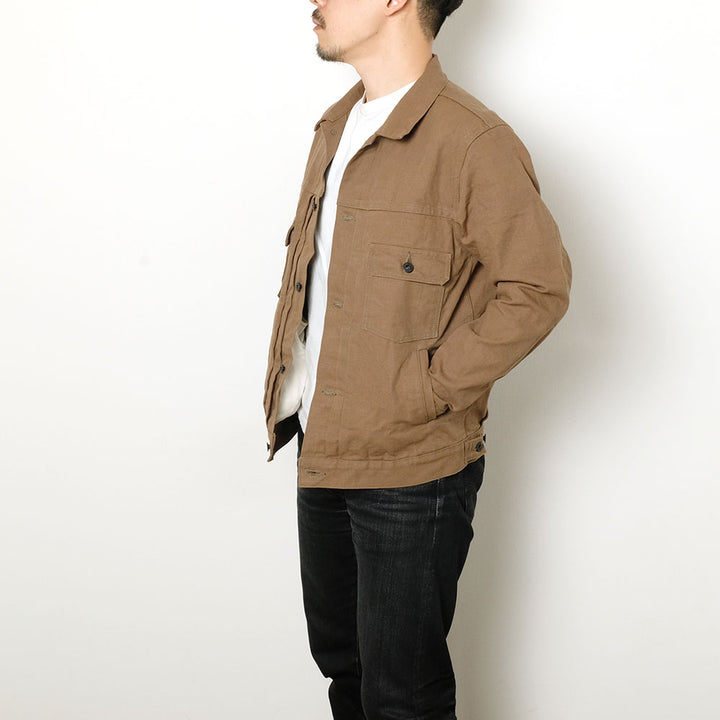 ONI DENIM - 2nd Type Jacket - sulfur Heavy Oxford - ONI-02516PHO