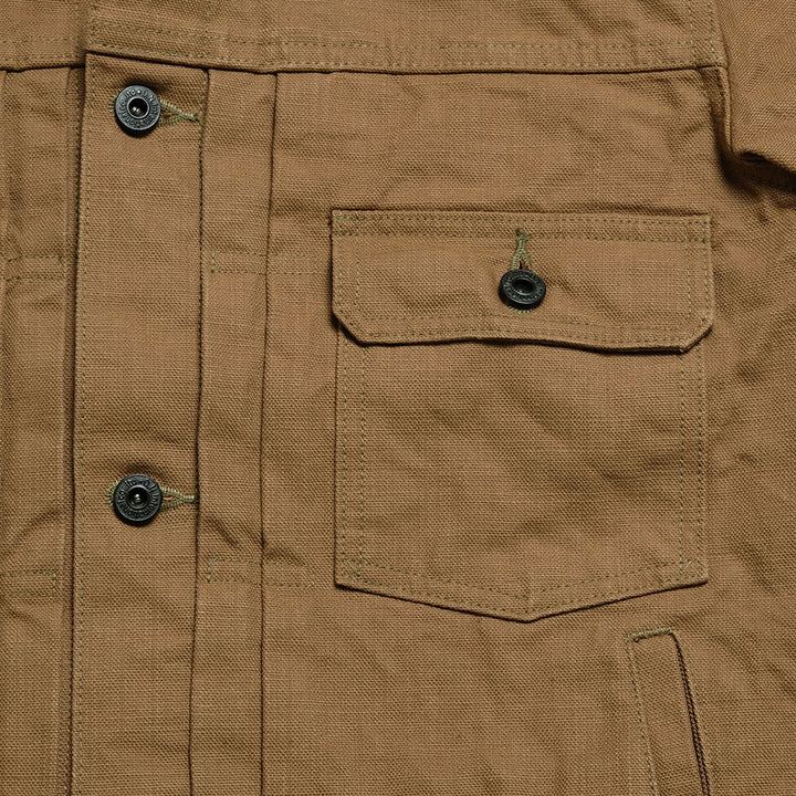 ONI DENIM - 2nd Type Jacket - sulfur Heavy Oxford - ONI-02516PHO