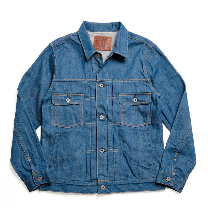 ONI DENIM - 13.7oz Old Faded Blue Denim - 2nd Type Denim Jacket - ONI-02516POF