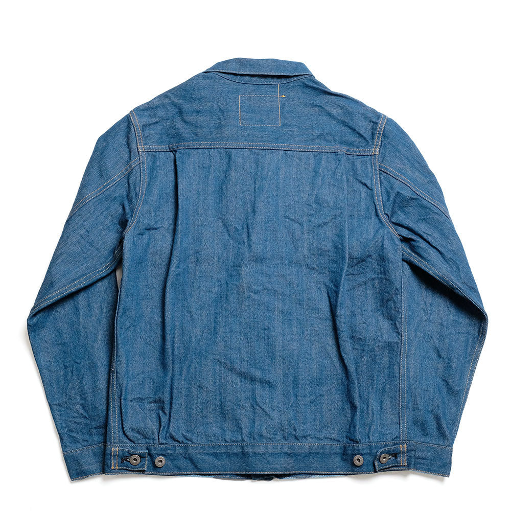 ONI DENIM - 13.7oz Old Faded Blue Denim - 2nd Type Denim Jacket - ONI-02516POF