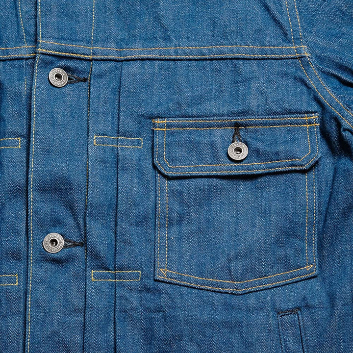 ONI DENIM - 13.7oz Old Faded Blue Denim - 2nd Type Denim Jacket - ONI-02516POF