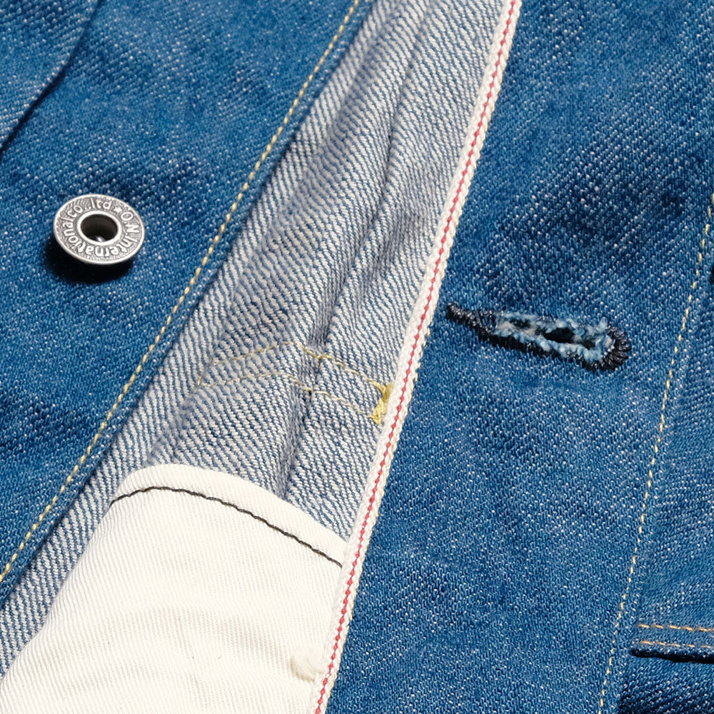 ONI DENIM - 13.7oz Old Faded Blue Denim - 2nd Type Denim Jacket - ONI-02516POF