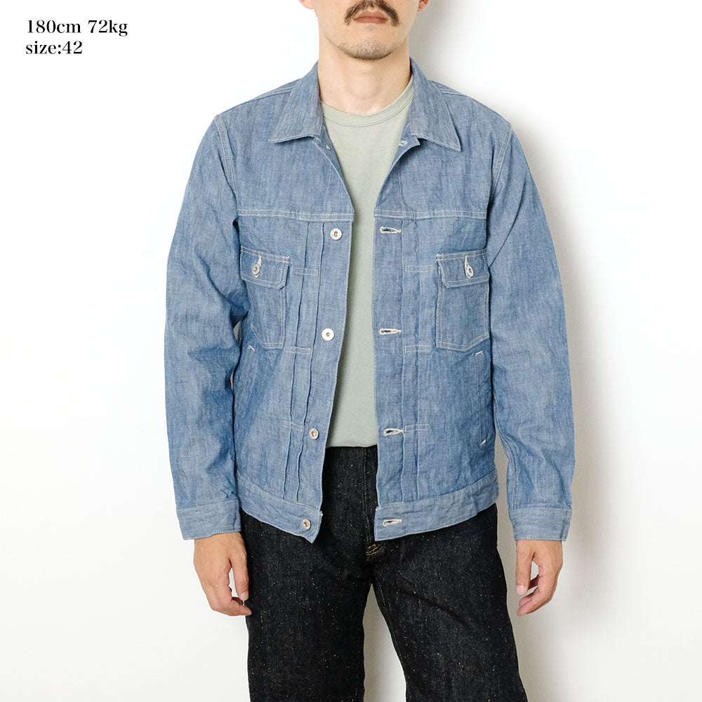 ONI DENIM - 13oz. Super Heavy Chambray - 2nd Type Denim Jacket - ONI-02516PSH