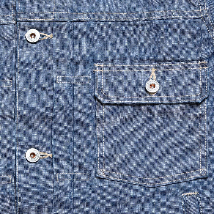 ONI DENIM - 13oz. Super Heavy Chambray - 2nd Type Denim Jacket - ONI-02516PSH
