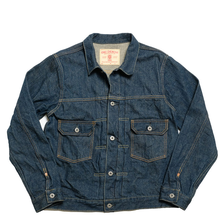 ONI DENIM - 2nd Type Denim Jacket - 15oz Ishikawa-dai Denim - ONI-02517IS