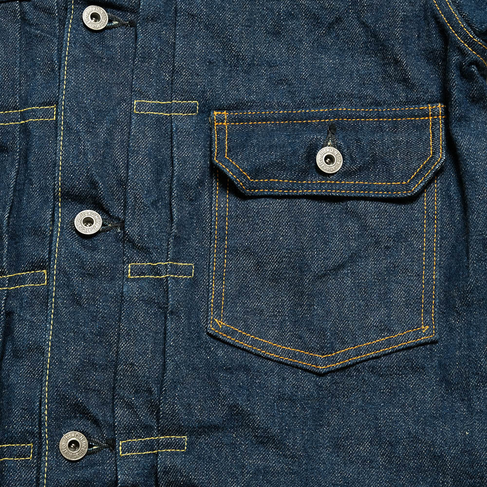 ONI DENIM - 2nd Type Denim Jacket - 15oz Ishikawa-dai Denim - ONI-02517IS