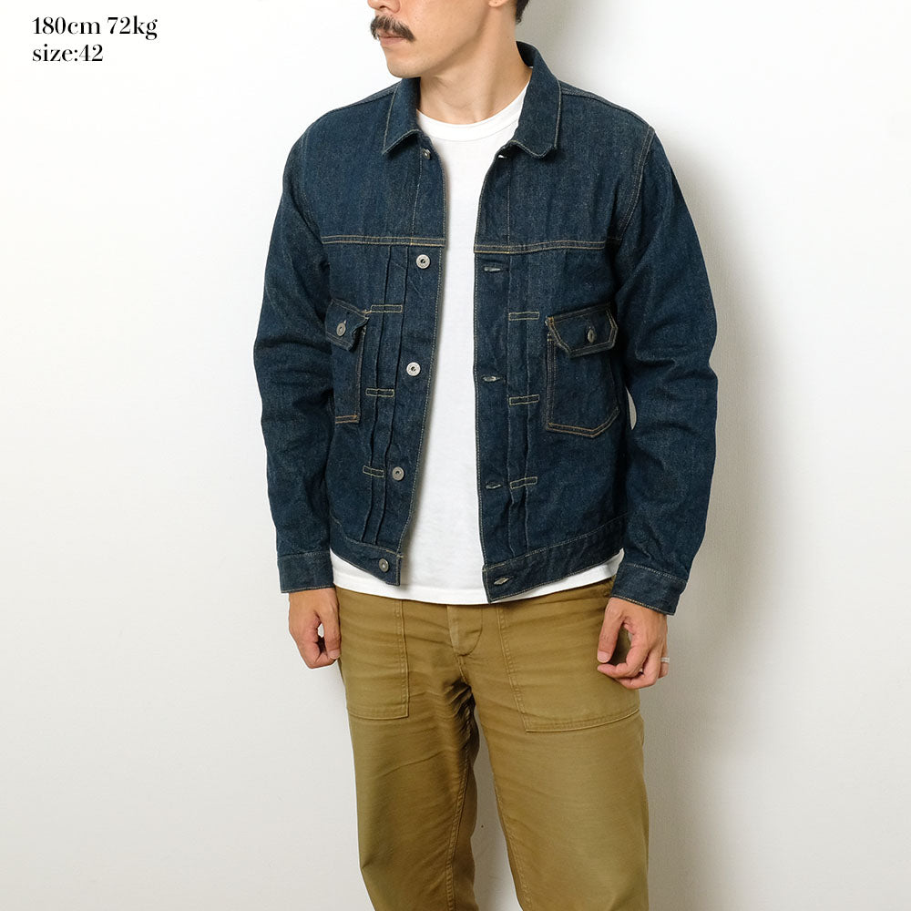 ONI DENIM - 2nd Type Denim Jacket - 15oz Ishikawa-dai Denim - ONI-02517IS