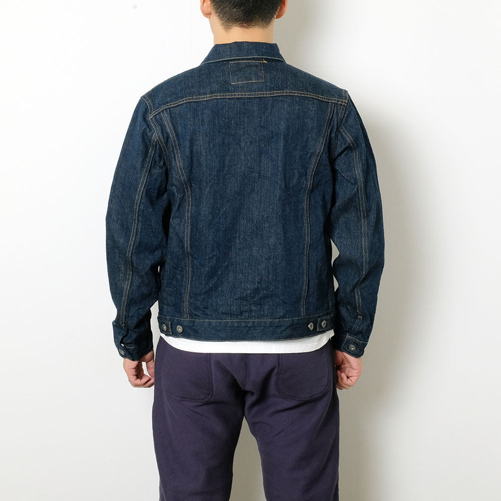 ONI DENIM - 16oz Natural Indigo - ONI KIWAMI - 3rd Type Denim Jacket - ONI-02527KI