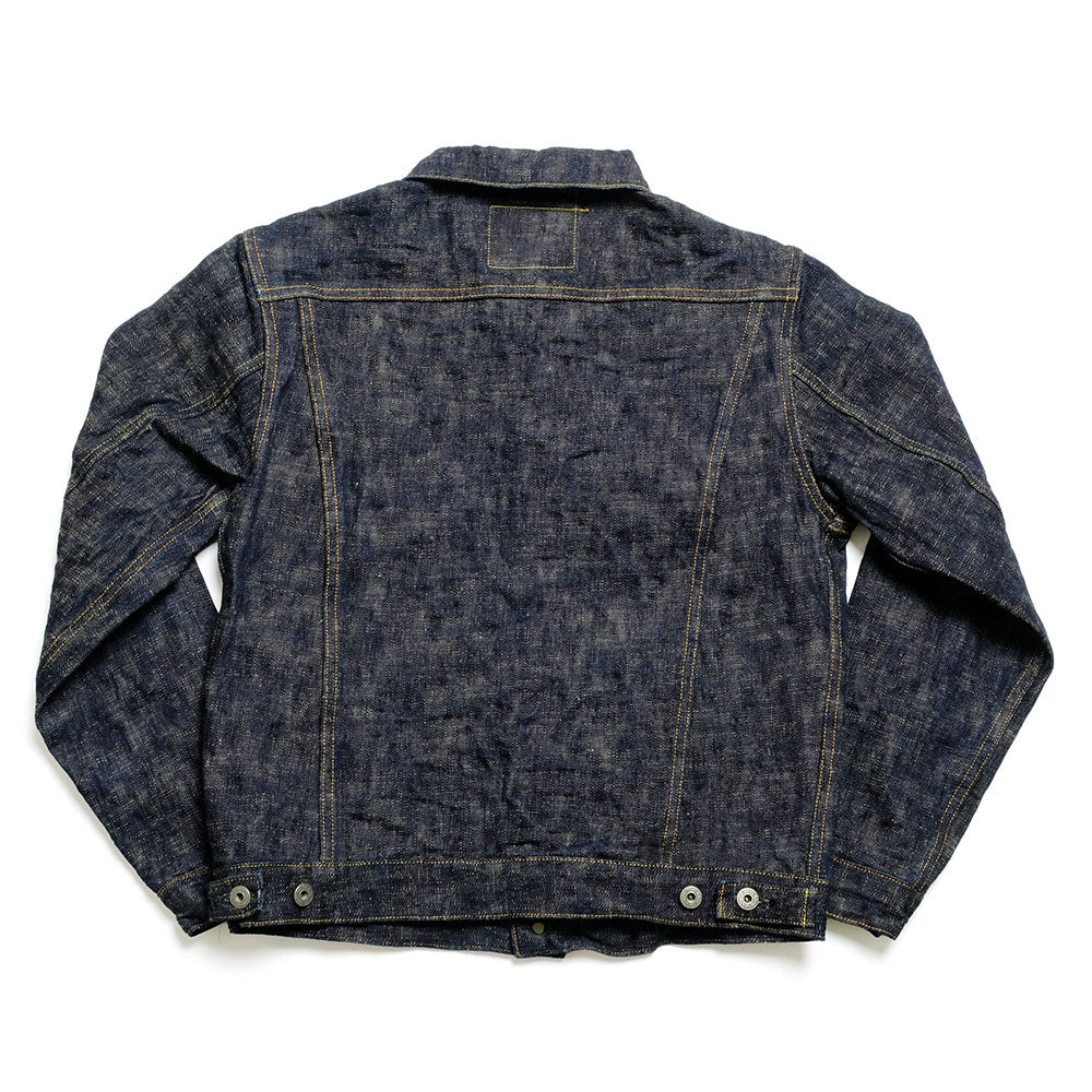ONI DENIM - 17oz. ONI KASURI DENIM - 3rd Type Denim Jacket - ONI-02527PKA