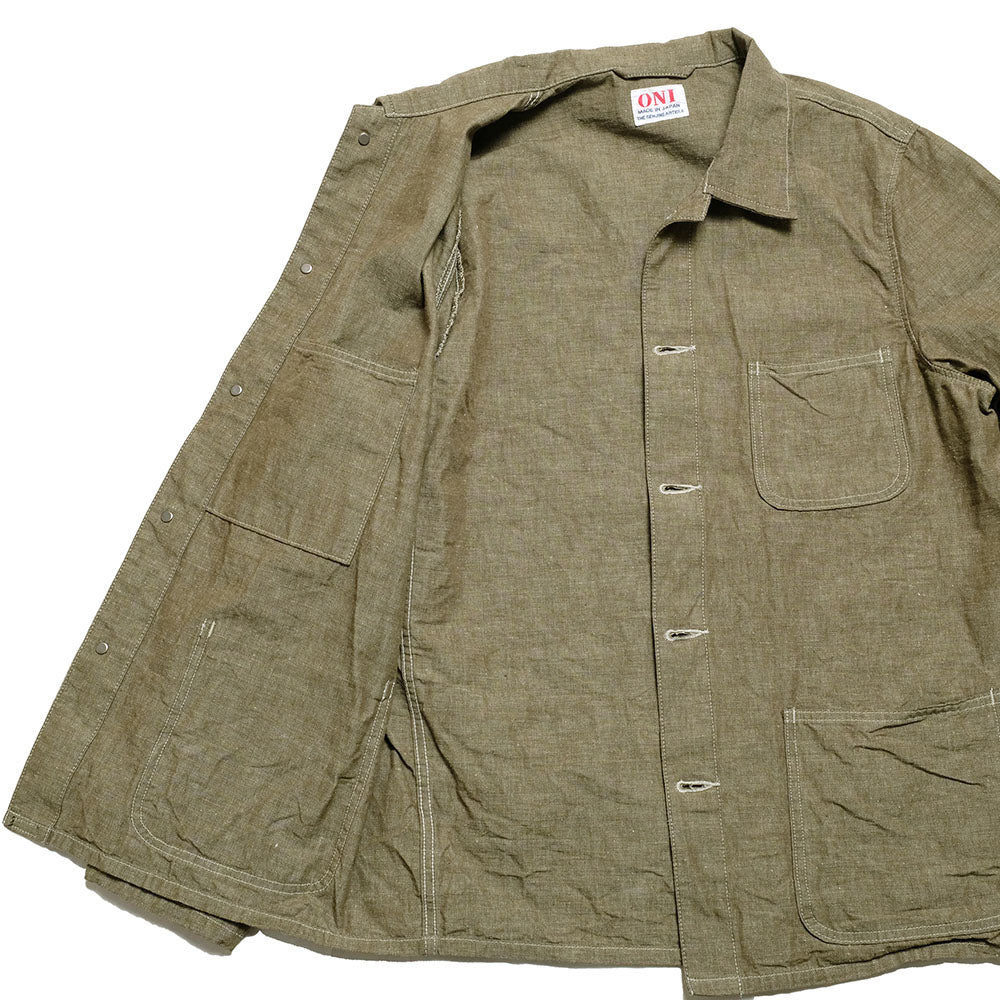 ONI DENIM - Coveralls - 8.3oz. Heavy Chambray - ONI-03101HC