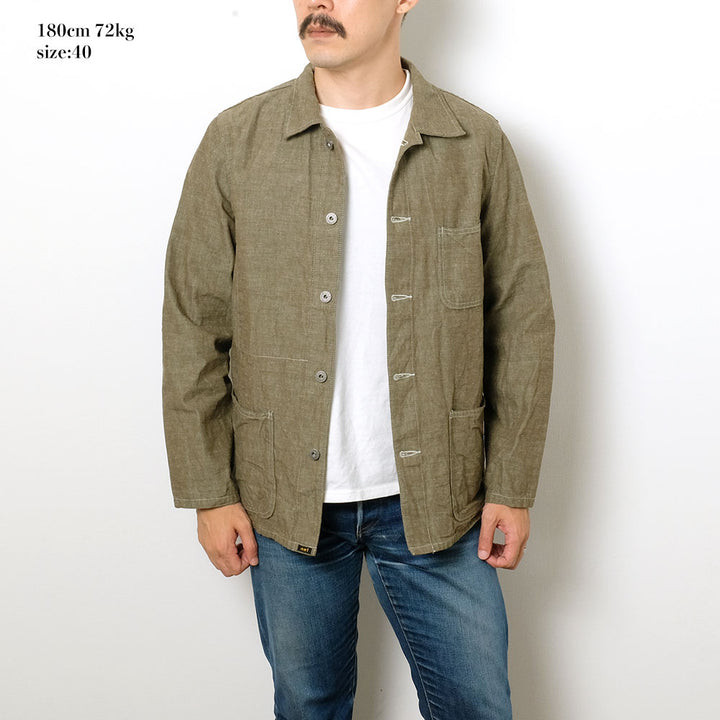 ONI DENIM - Coveralls - 8.3oz. Heavy Chambray - ONI-03101HC