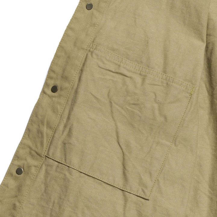 ONI DENIM - Coveralls - Selvedge Chino Cloth - Khaki Beige - ONI-03500CH