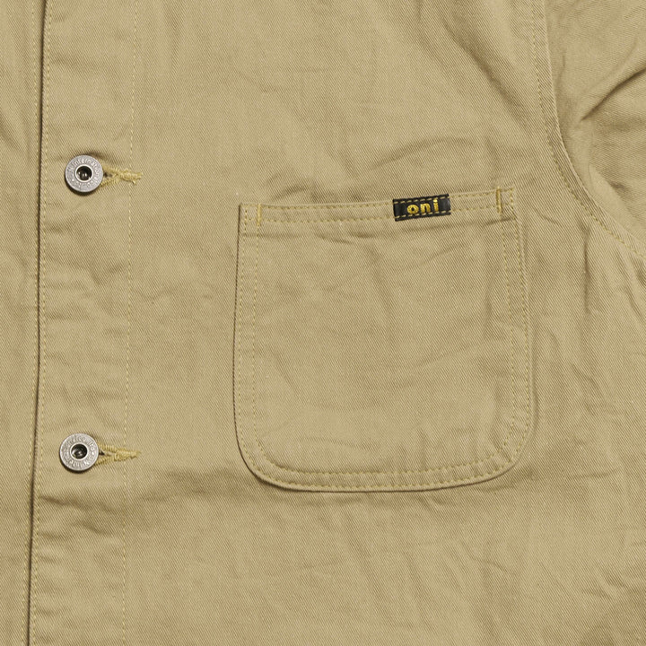 ONI DENIM - Coveralls - Selvedge Chino Cloth - Khaki Beige - ONI-03500CH