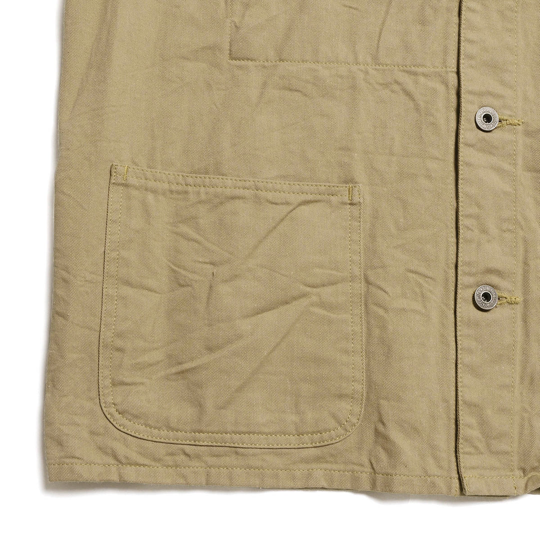ONI DENIM - Coveralls - Selvedge Chino Cloth - Khaki Beige - ONI-03500CH