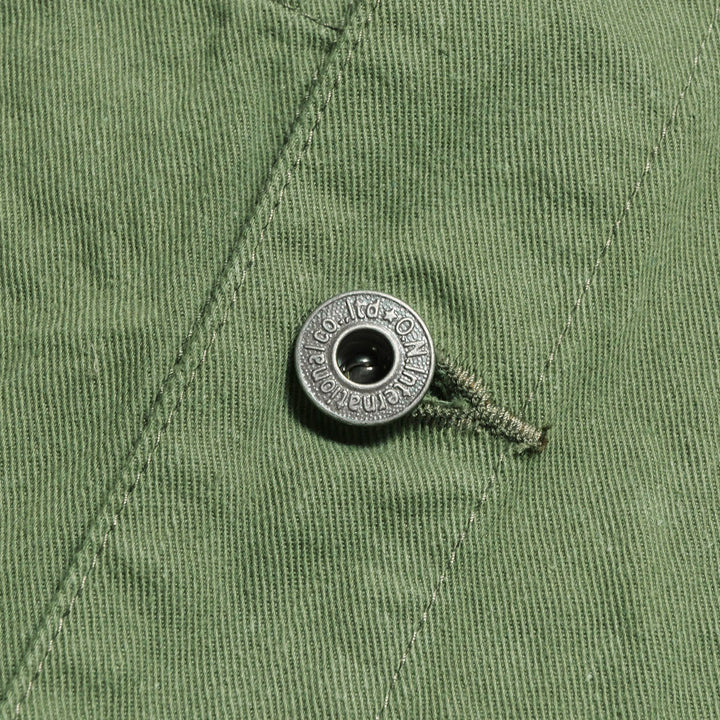 ONI DENIM - Coveralls - Selvedge Chino Cloth - Dark Green - ONI-03500CH