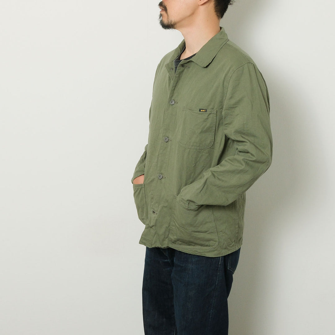 ONI DENIM - Coveralls - Selvedge Chino Cloth - Dark Green - ONI-03500CH