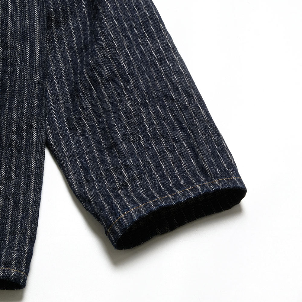 ONI DENIM - Coveralls - Drop-Needle Stitching Jacquard Striped Denim - ONI-03501HJS