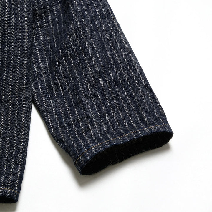 ONI DENIM - Coveralls - Drop-Needle Stitching Jacquard Striped Denim - ONI-03501HJS