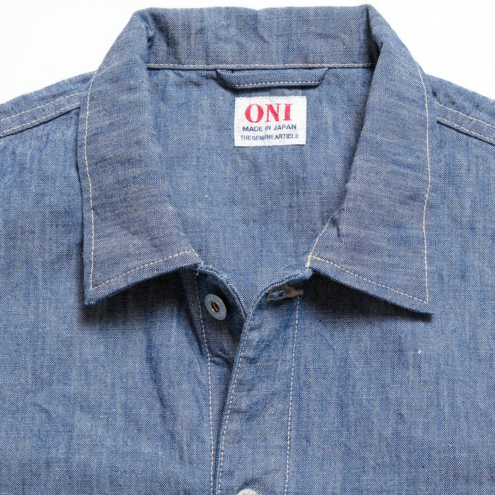 ONI DENIM - Coveralls - 13oz. Super Heavy Chambray - ONI-03501SH