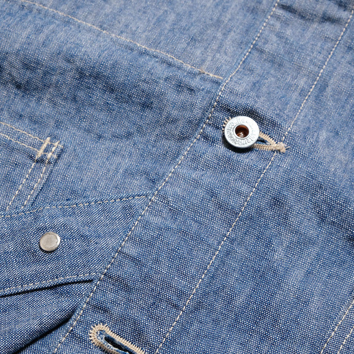 ONI DENIM - Coveralls - 13oz. Super Heavy Chambray - ONI-03501SH