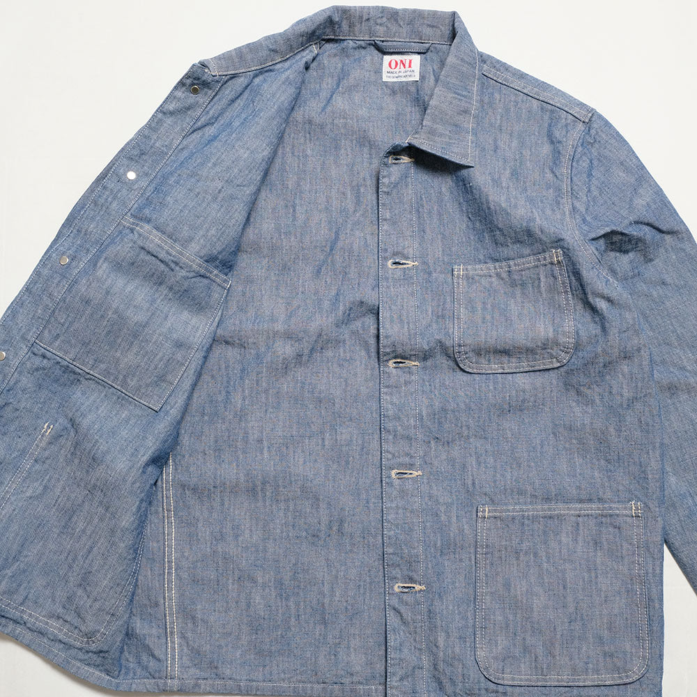 ONI DENIM - Coveralls - 13oz. Super Heavy Chambray - ONI-03501SH