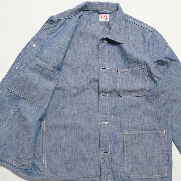 ONI DENIM - Coveralls - 13oz. Super Heavy Chambray - ONI-03501SH
