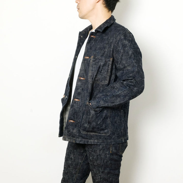 ONI DENIM - Coveralls - 17oz. ONI KASURI DENIM - ONI-03502KA