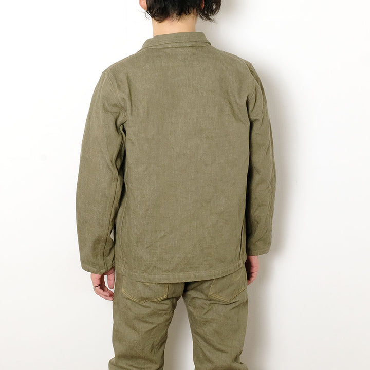 ONI DENIM - Coveralls - 18oz Olive Denim - ONI-03502OL