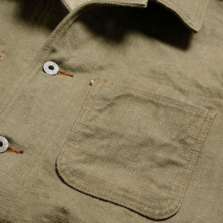 ONI DENIM - Coveralls - 18oz Olive Denim - ONI-03502OL