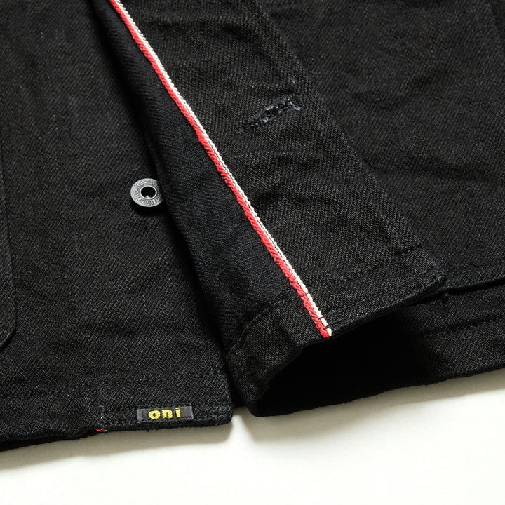 ONI DENIM - Coveralls 20oz Secret Black Denim - 鬼秘 - ONI-03502ZR