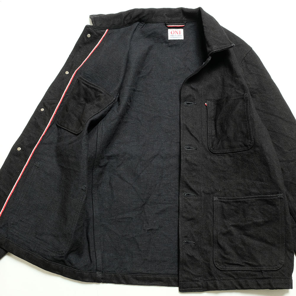 ONI DENIM - Coveralls 20oz Secret Black Denim - Oni Secret - ONI-03502ZR