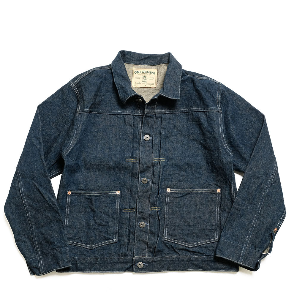 ONI DENIM - 15oz Ishikawa-dai Denim - Old Design Jacket - ONI