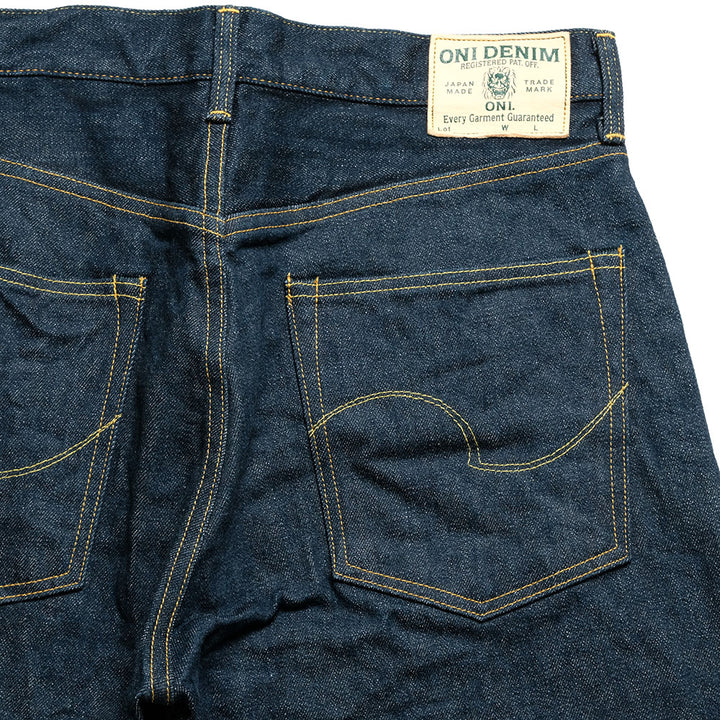 ONI DENIM - Neat Straight - 15oz.Ishikawa-dai Stretch Denim - ONI-146SISH