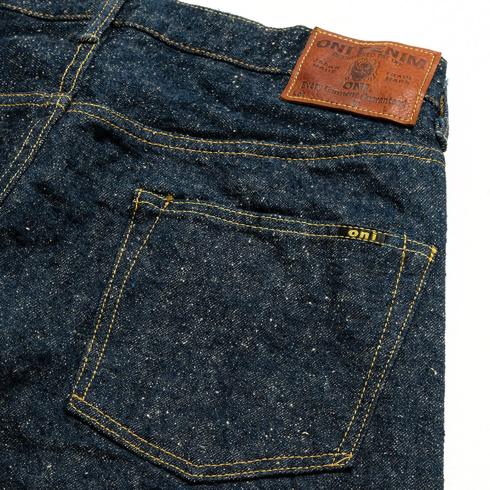 ONI DENIM - Wide Straight - 15oz Crushed Concrete Denim  - KABUKI SELVEDGE- ONI-200CCD