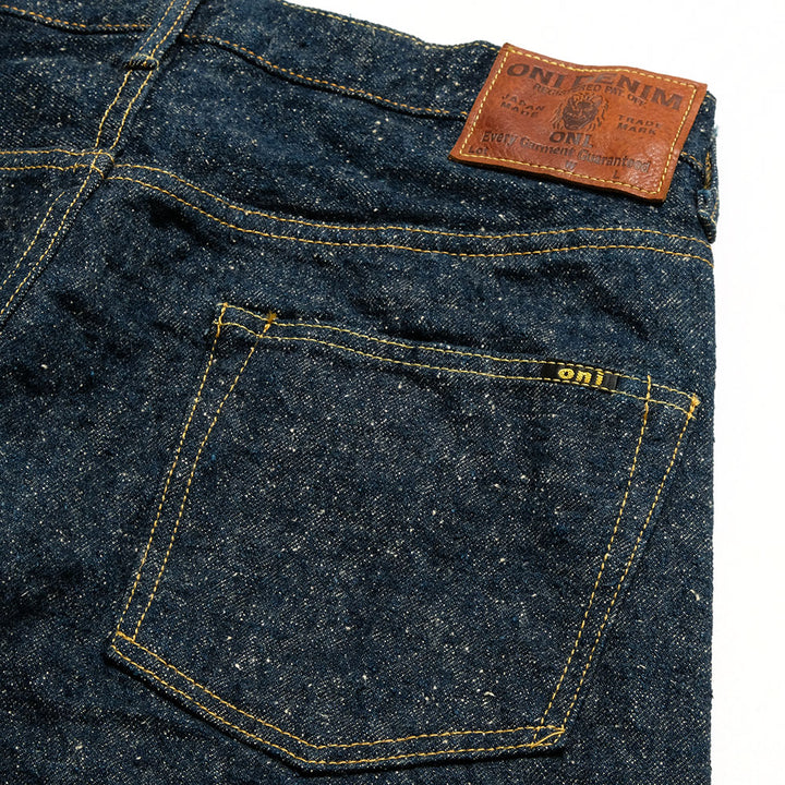 ONI DENIM - Wide Straight - 15oz Crushed Concrete Denim  - KABUKI SELVEDGE- ONI-200CCD