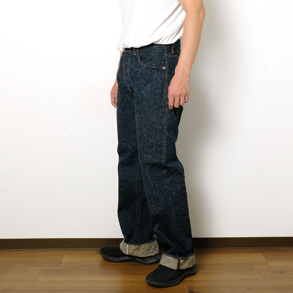 ONI DENIM - Wide Straight - 15oz Crushed Concrete Denim  - 歌舞伎耳- ONI-200CCD