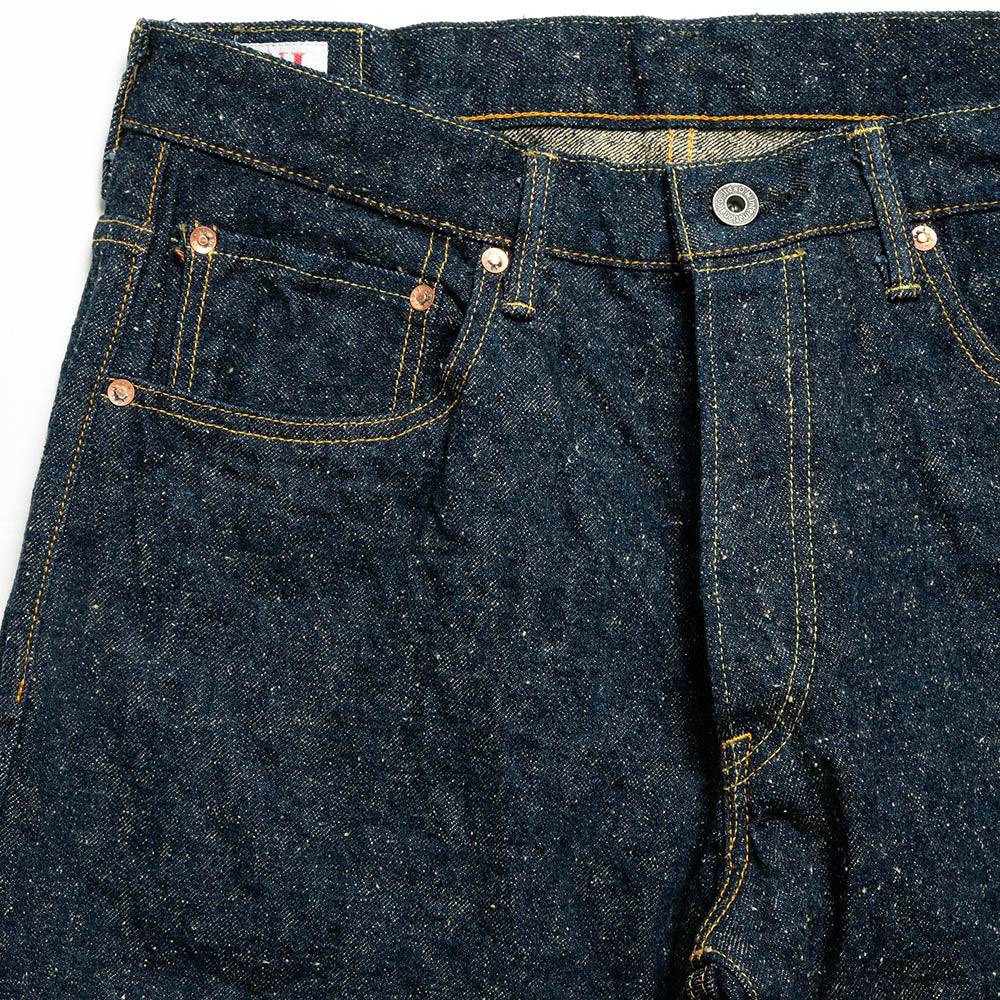 ONI DENIM - Wide Straight - 15oz Crushed Concrete Denim  - 歌舞伎耳- ONI-200CCD