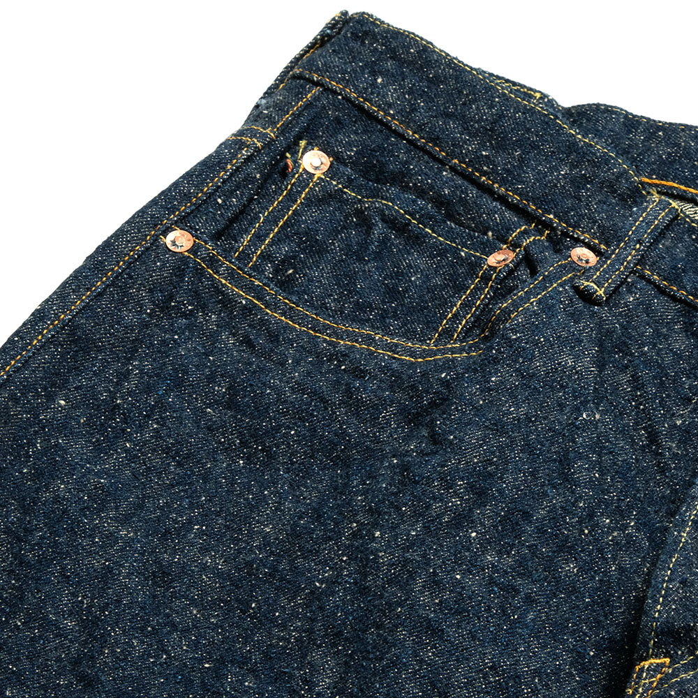 ONI DENIM - Wide Straight - 15oz Crushed Concrete Denim  - 歌舞伎耳- ONI-200CCD