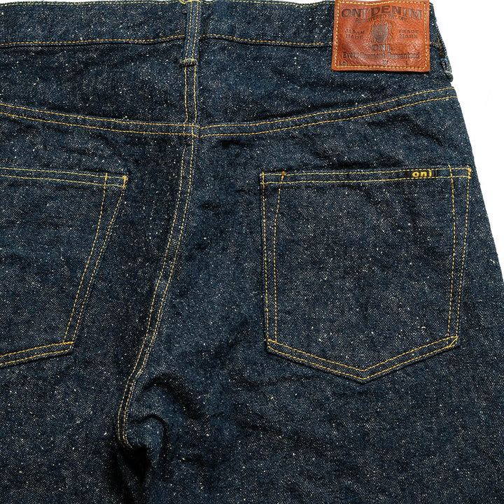 ONI DENIM - Wide Straight - 15oz Crushed Concrete Denim  - KABUKI SELVEDGE- ONI-200CCD
