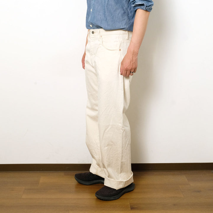 ONI DENIM - Wide Straight - 12.4oz Organic Cotton Ecru Denim - ONI-200EC