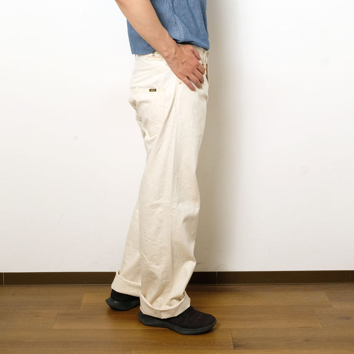 ONI DENIM - Wide Straight - 12.4 oz Organic Cotton White Selvedge Denim - ONI-200EC