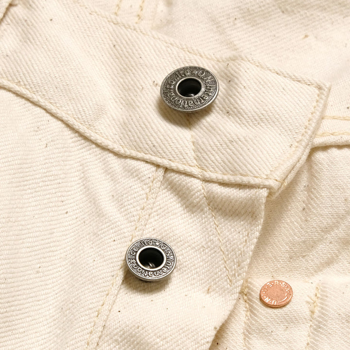 ONI DENIM - Wide Straight - 12.4 oz Organic Cotton White Selvedge Denim - ONI-200EC
