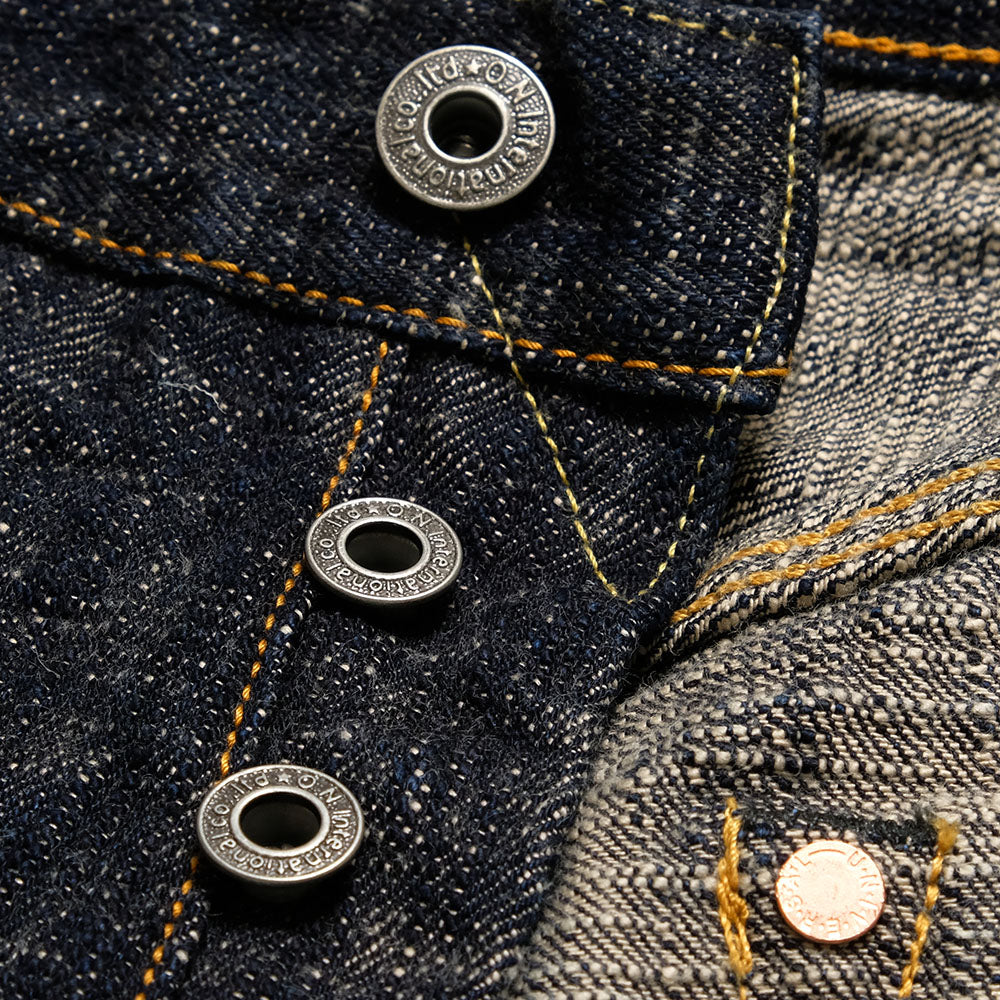 ONI DENIM - Wide Straight - 17oz. ONI KASURI DENIM - ONI-200KA