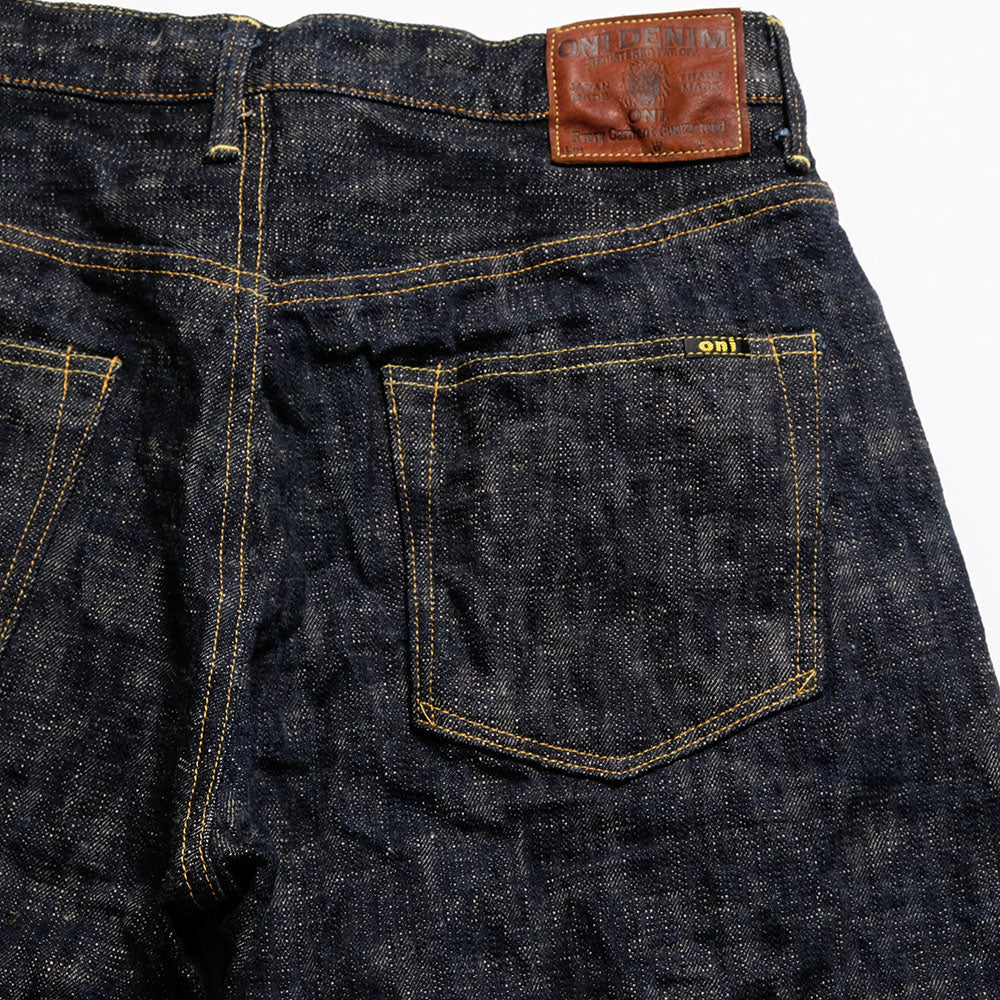 ONI DENIM - Wide Straight - 17oz. ONI KASURI DENIM - ONI-200KA