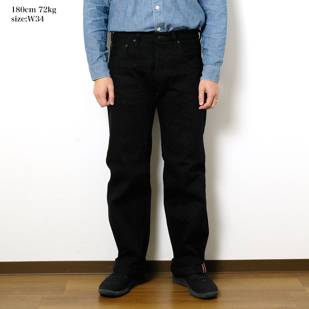 ONI DENIM - Wide Straight - 20oz ONI Secret Black Denim - ONI-200ZRBK