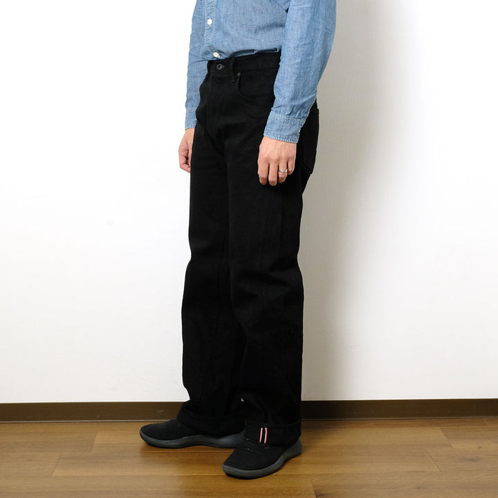ONI DENIM - Wide Straight - 20oz ONI Secret Black Denim - ONI-200ZRBK