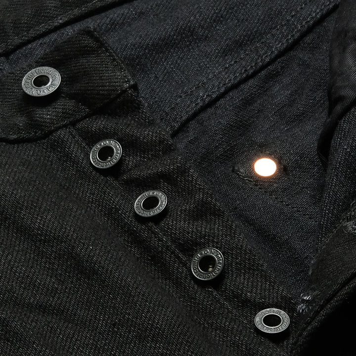 ONI DENIM - Wide Straight - 20oz ONI Secret Black Denim - ONI-200ZRBK